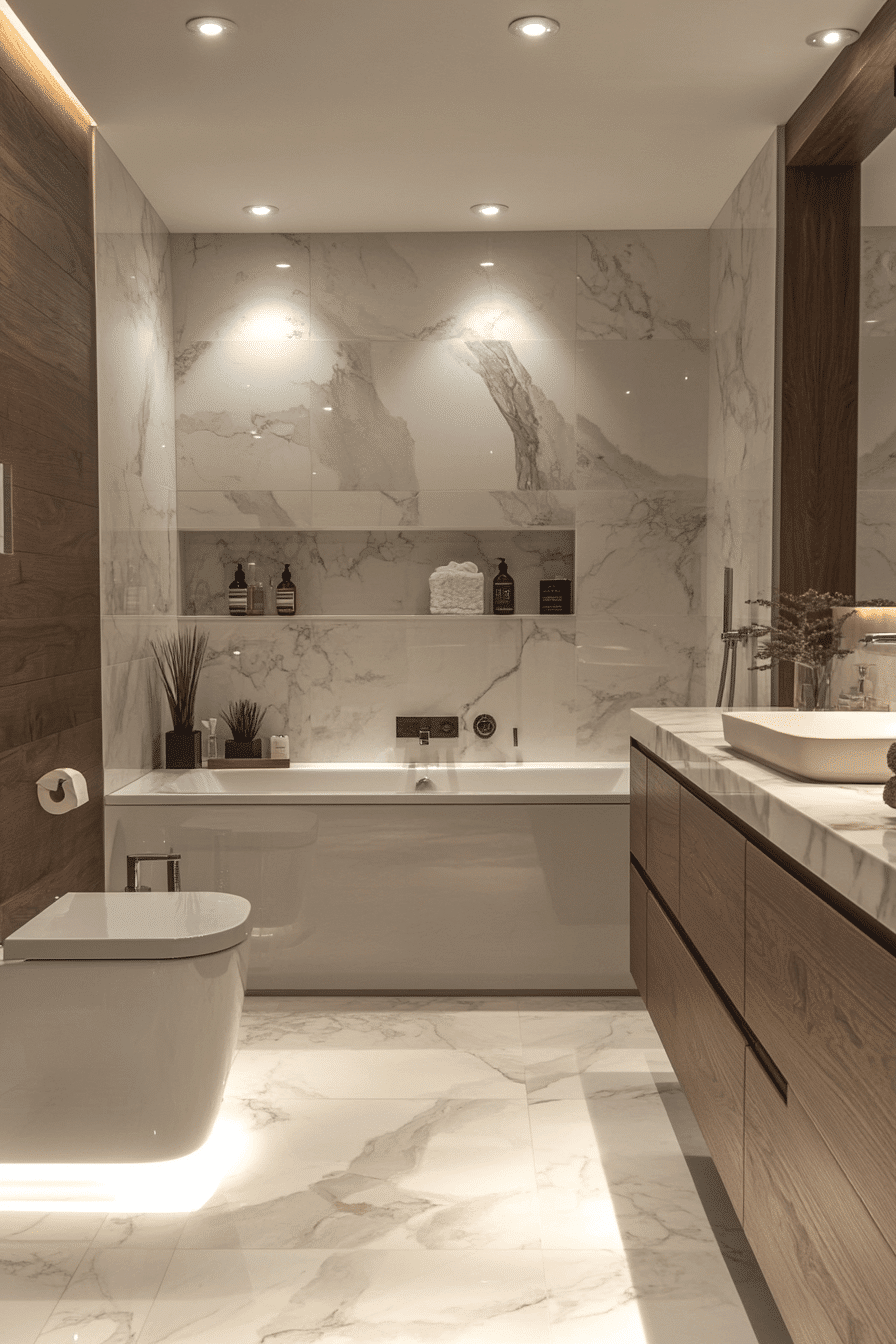 ultra-modern luxury bathroom