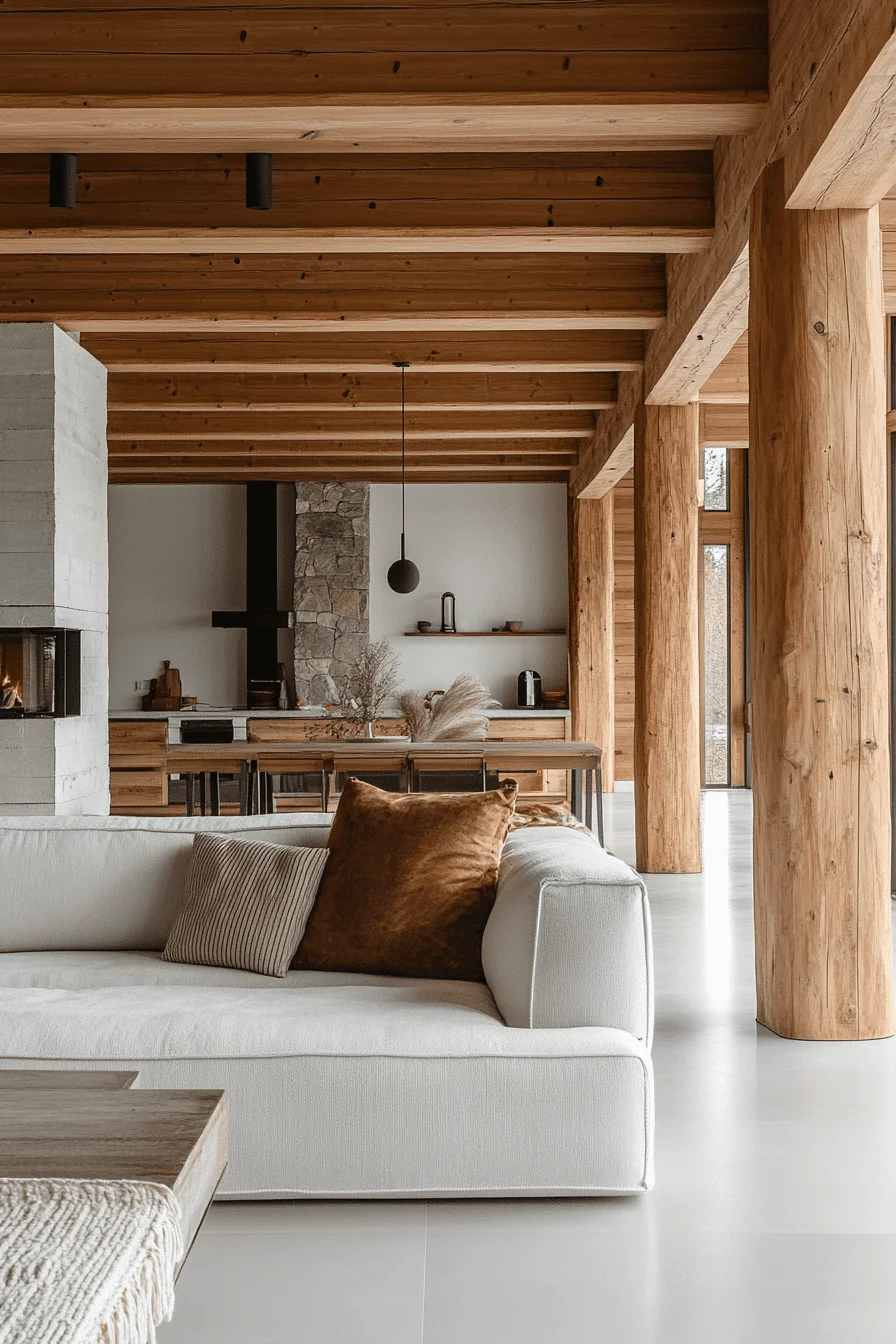 log home interiors