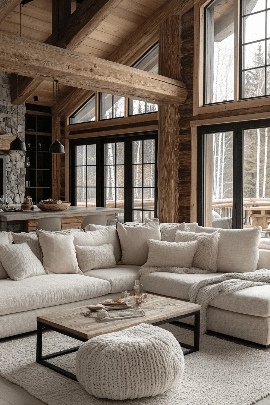 log home interiors