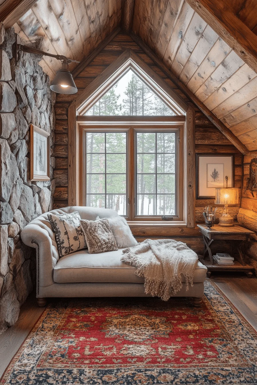 log home interiors