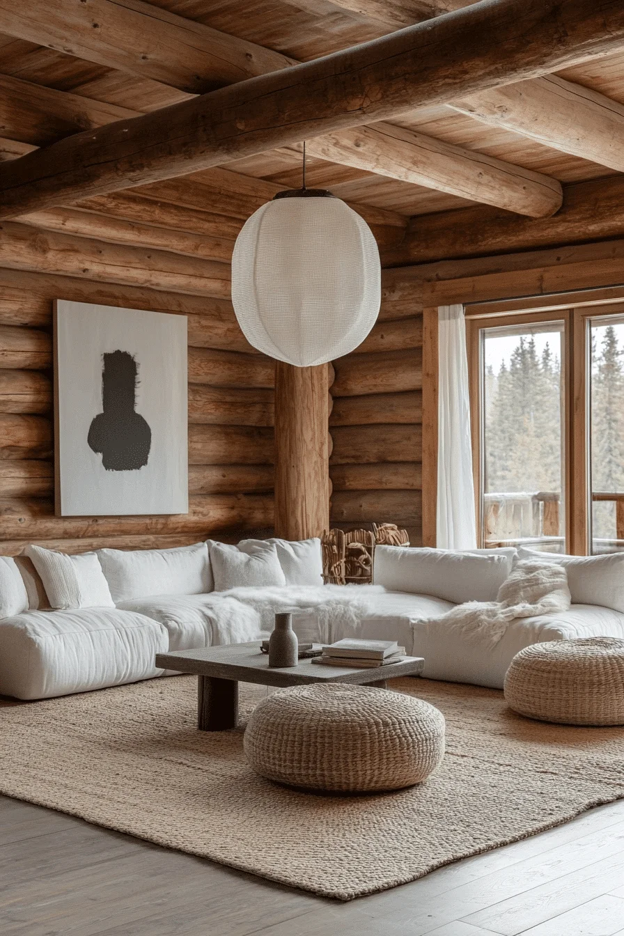 log home interiors
