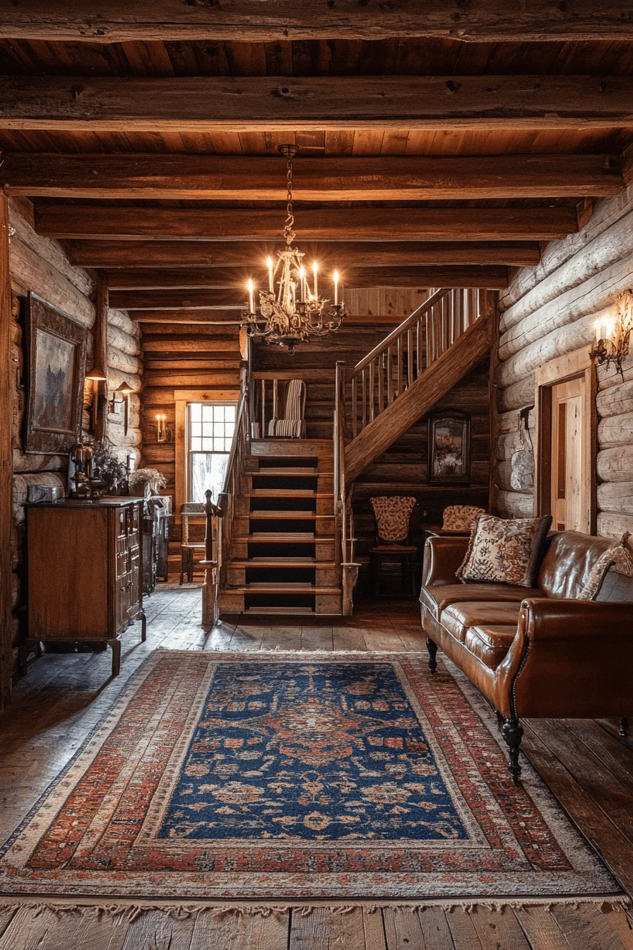 log home interiors