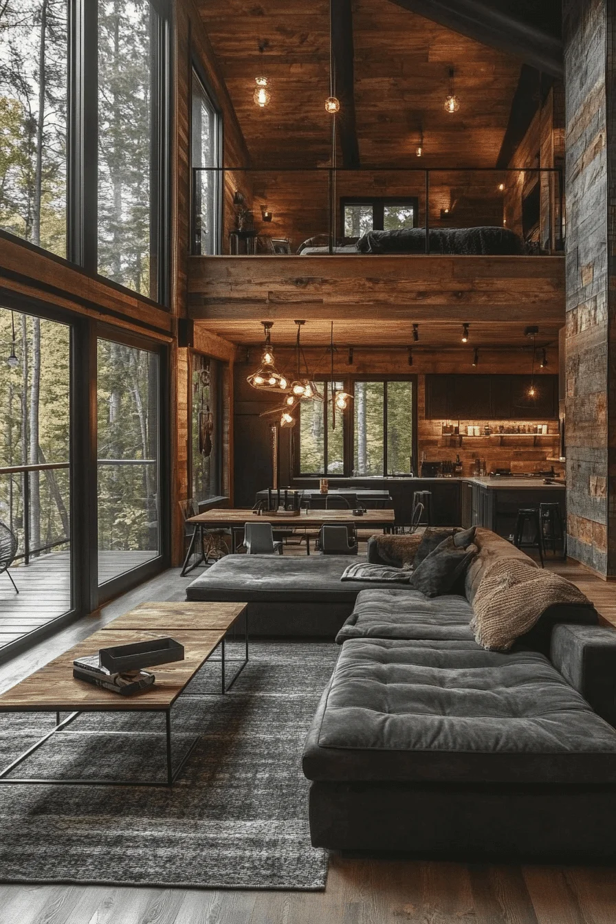 log home interiors