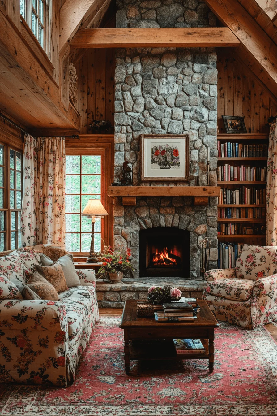 log home interiors
