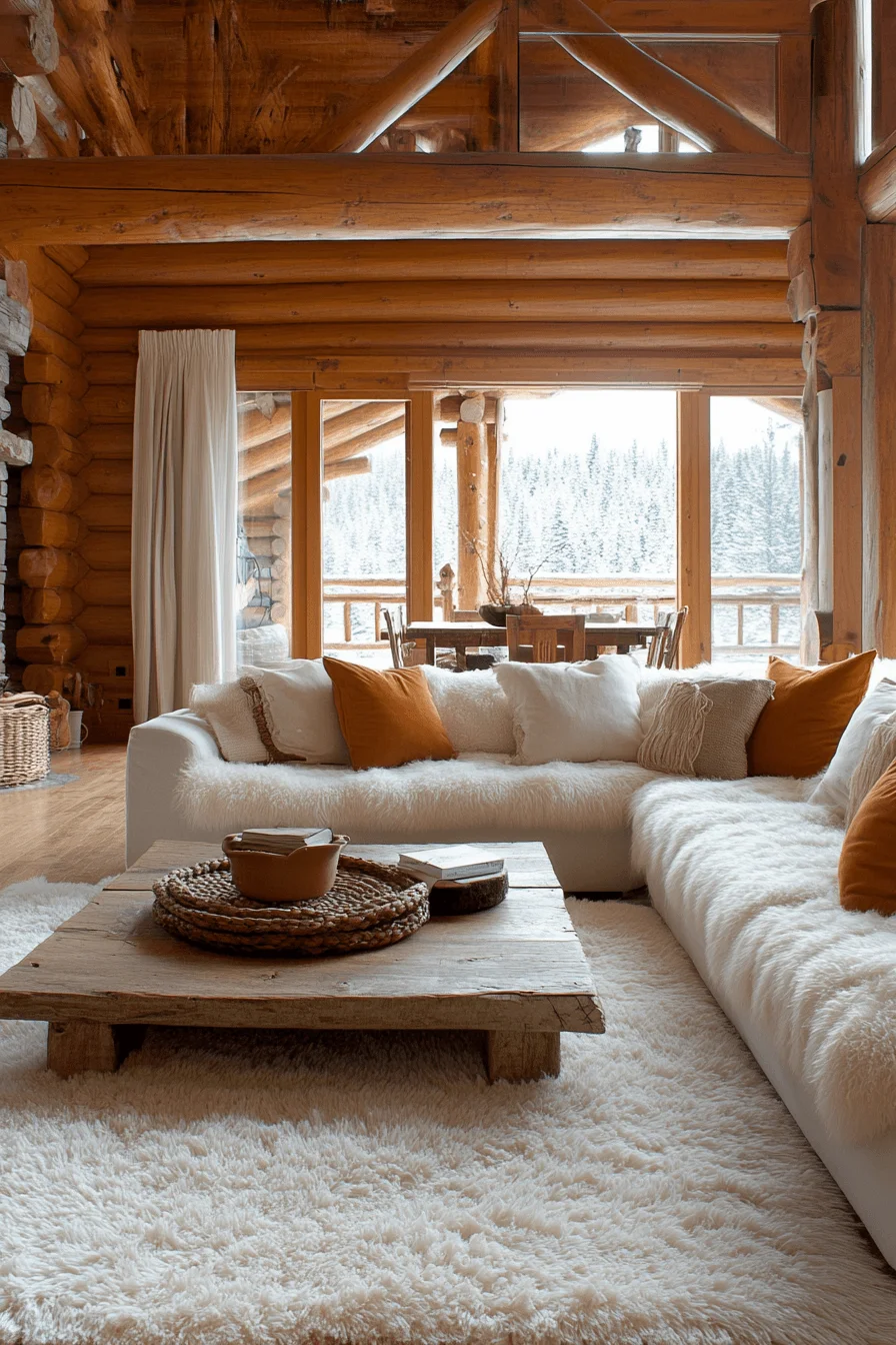 log home interiors