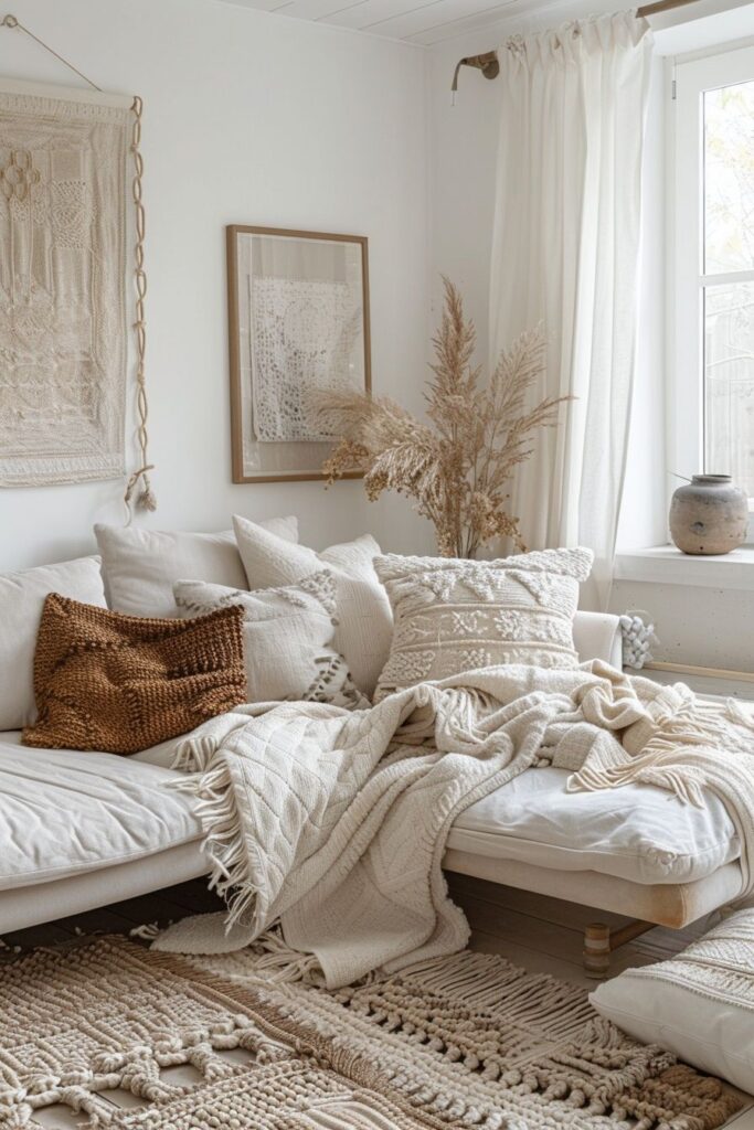 Colorful Scandi Boho Textiles