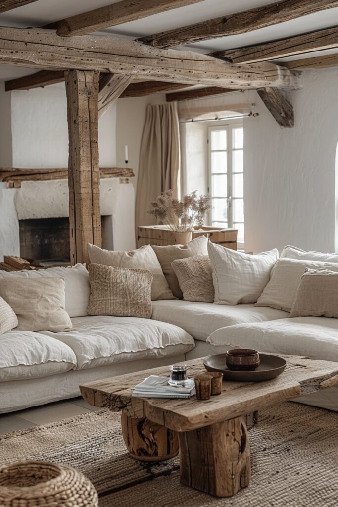 Rustic Elegance in Scandi Boho Design