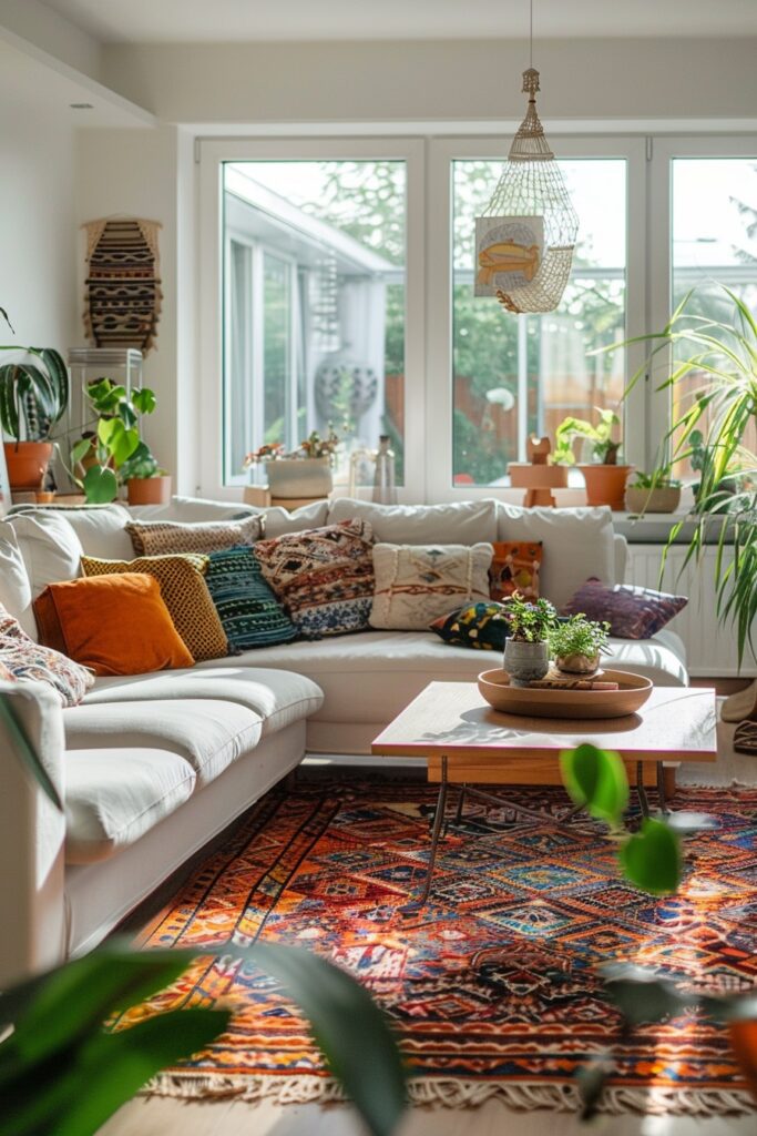 Vibrant Eclectic Scandi Boho Mix