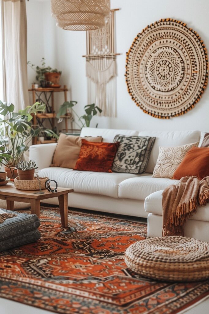 Bohemian Details in Scandinavian Settings