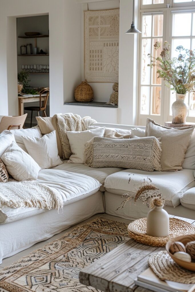 Refined Scandi Boho Interiors