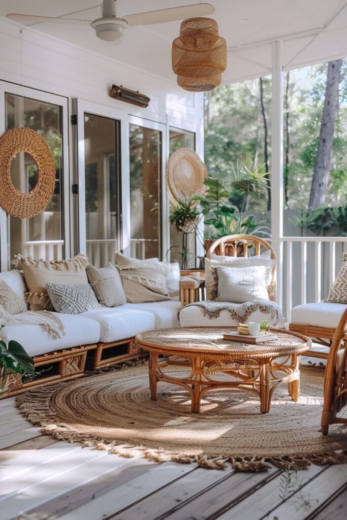Bright Scandi Boho Patio Spaces