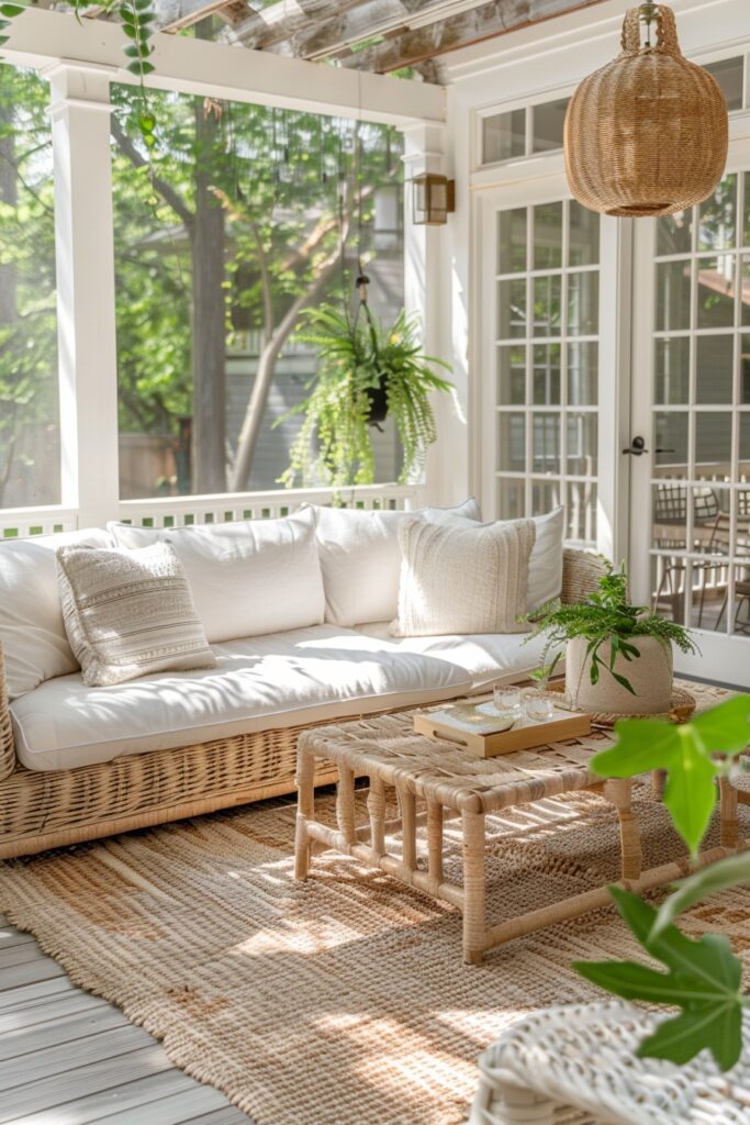 Sleek Scandi Boho Patio Furniture