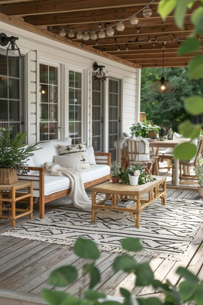 Functional Scandi Boho Patio Layouts