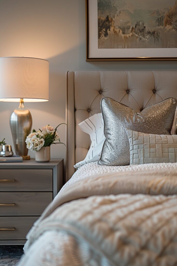 Minimalist Glam Bedroom Concepts