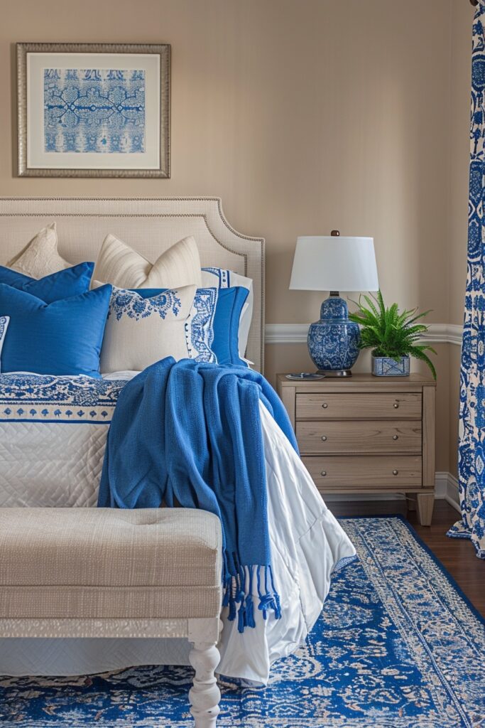 Cool Blue and Beige Balance