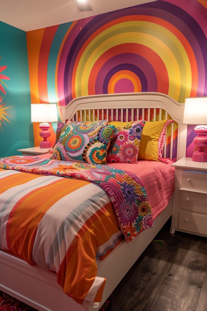 Sweeping Color Swirl