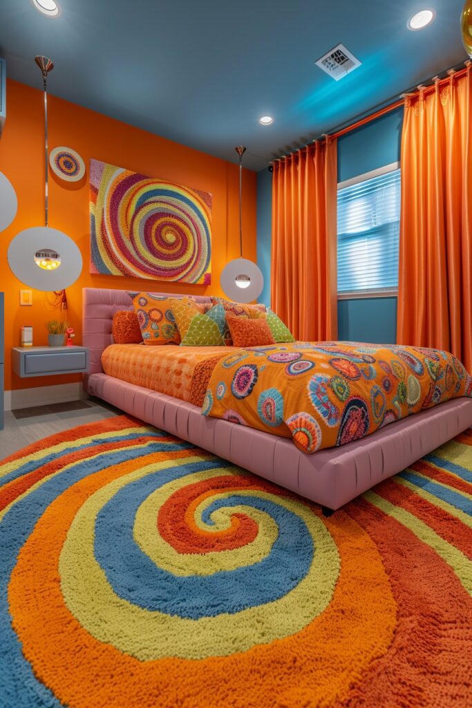 Grounded Rainbow Spirals