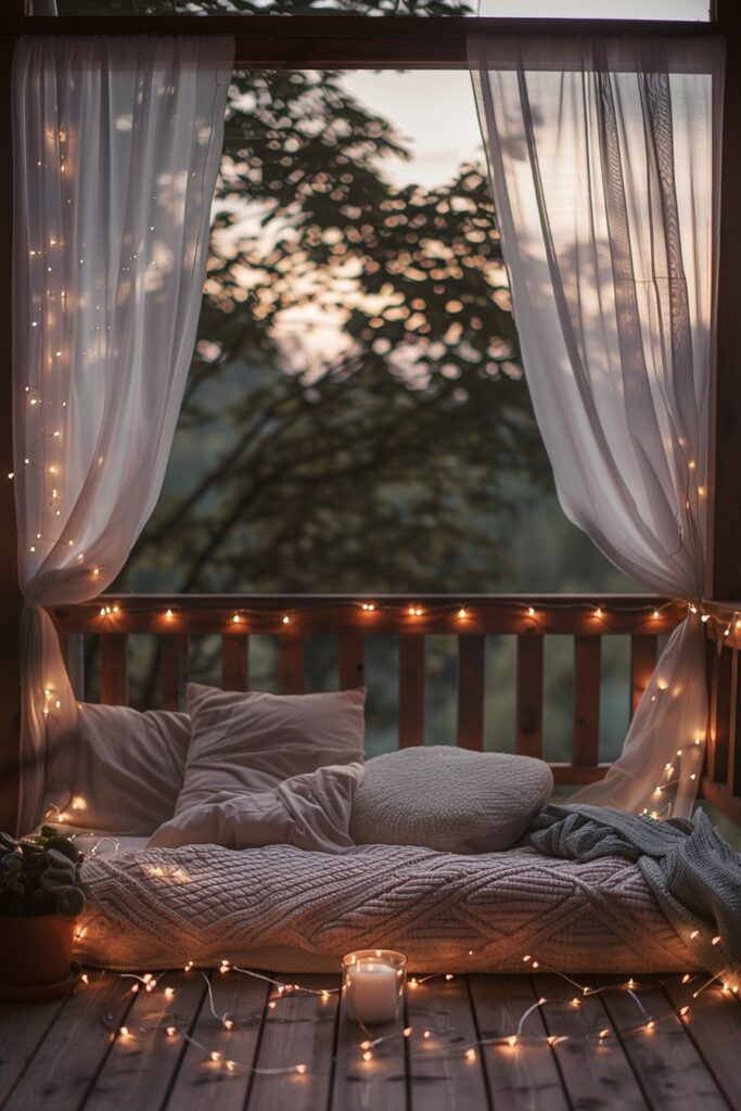 Fairy Light Balcony