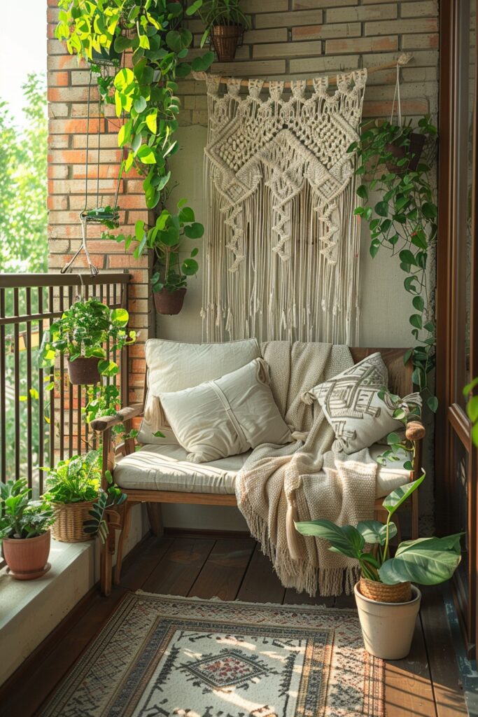 Macramé and Greenery Combo