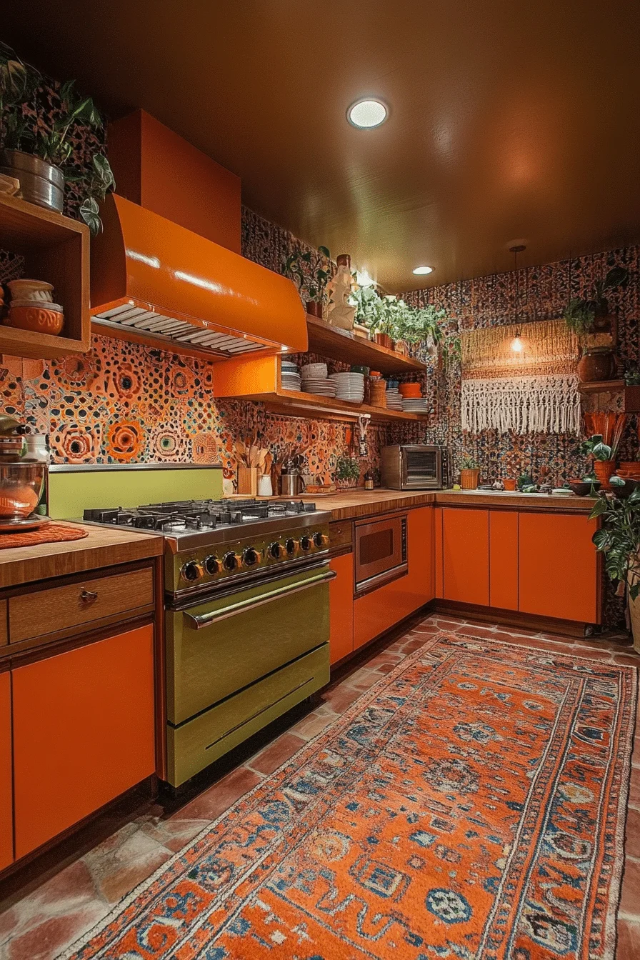 retro kitchen