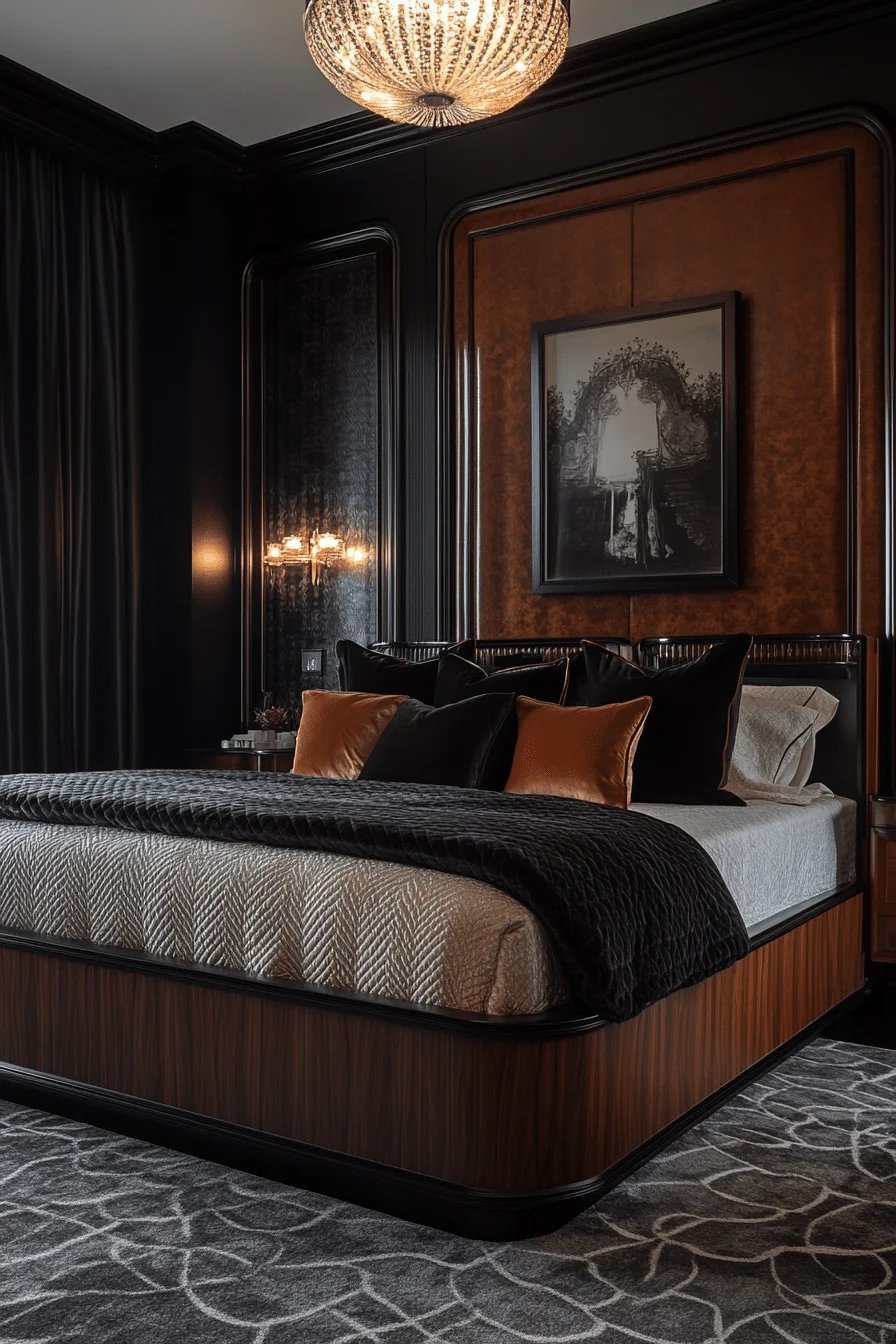 retro bedroom
