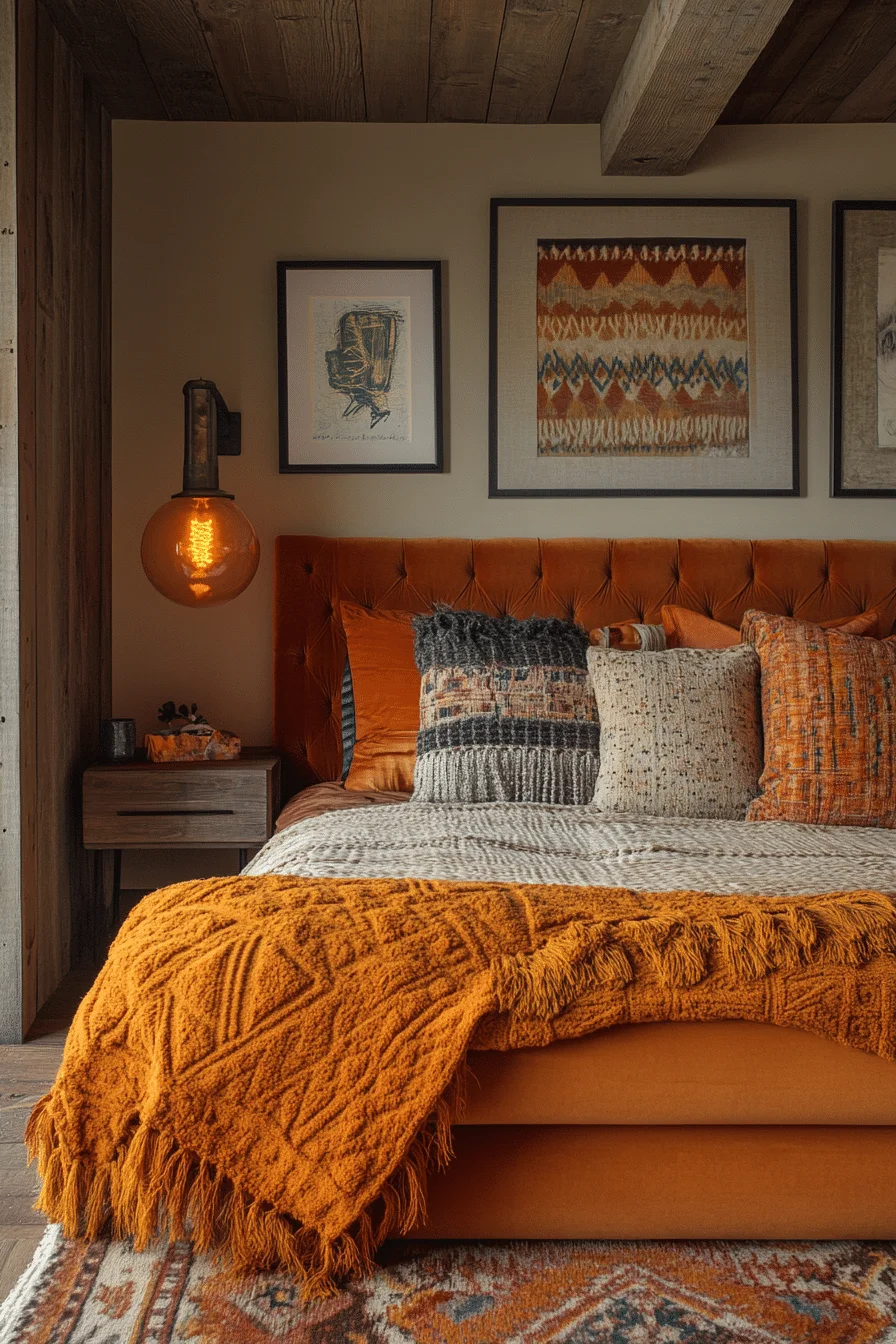 retro bedroom