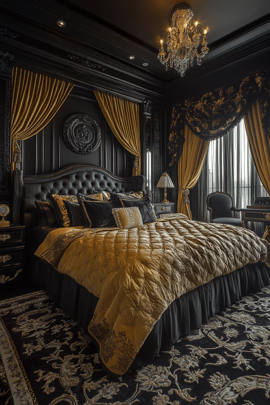 retro bedroom