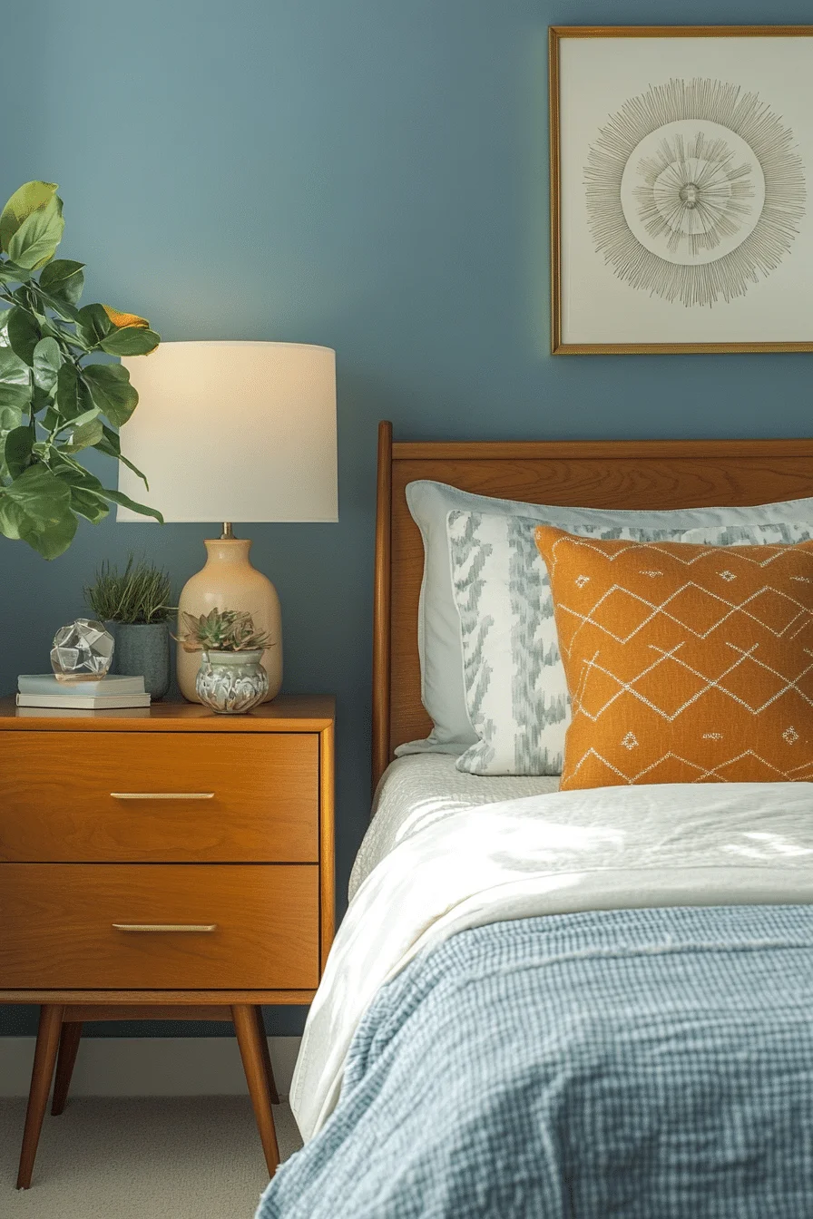 retro bedroom