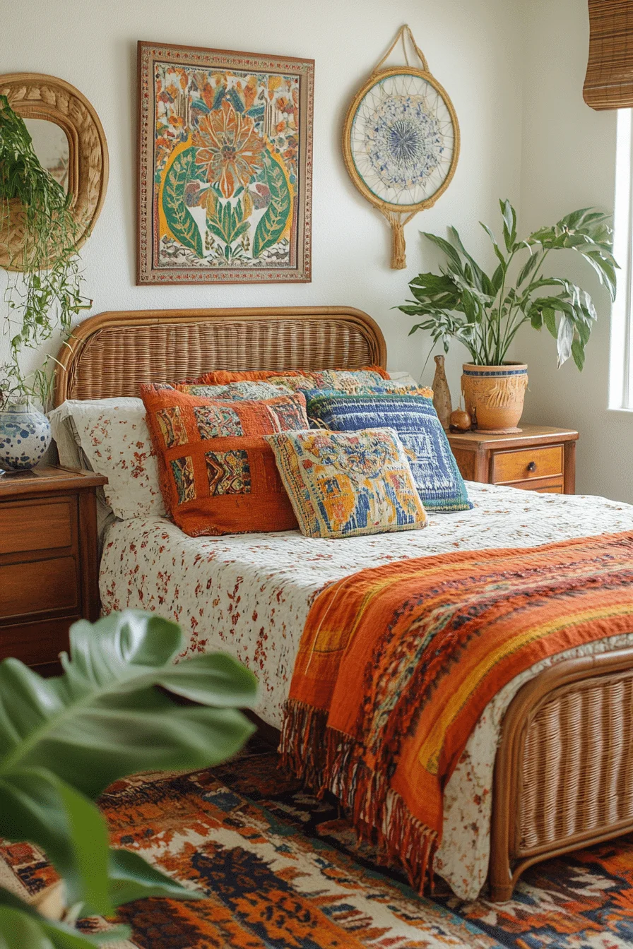 retro bedroom