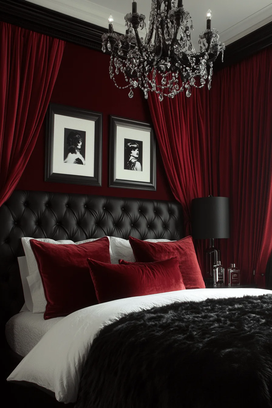 retro bedroom