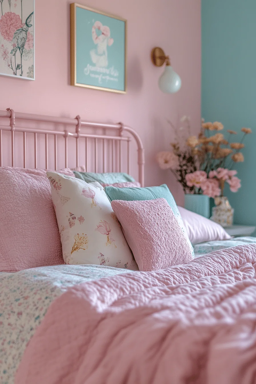 retro bedroom