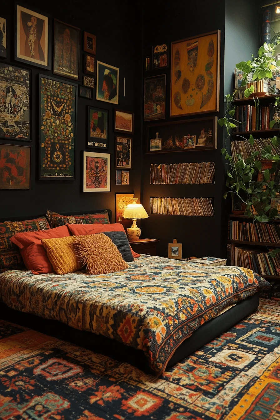 retro bedroom