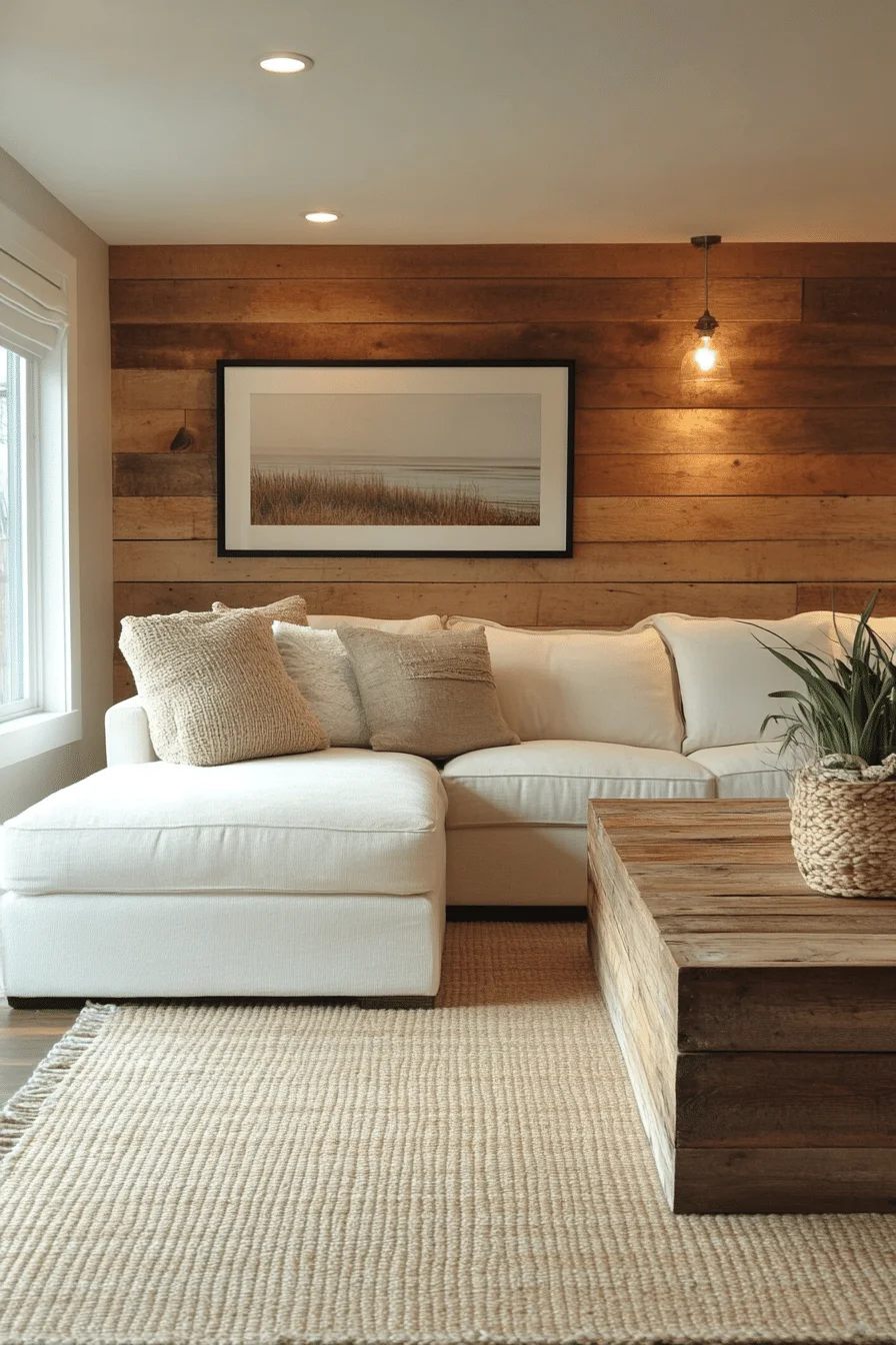 basement family room