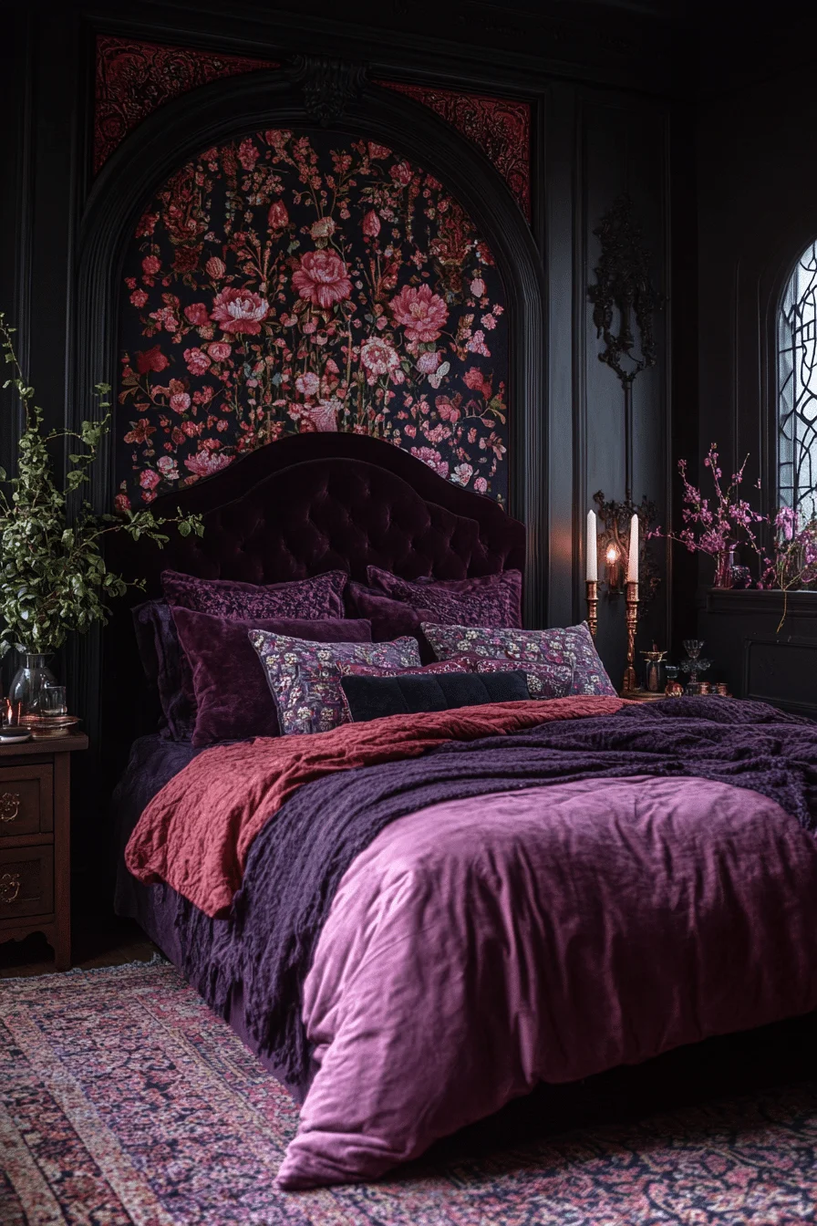 Small Maximalist Bedroom