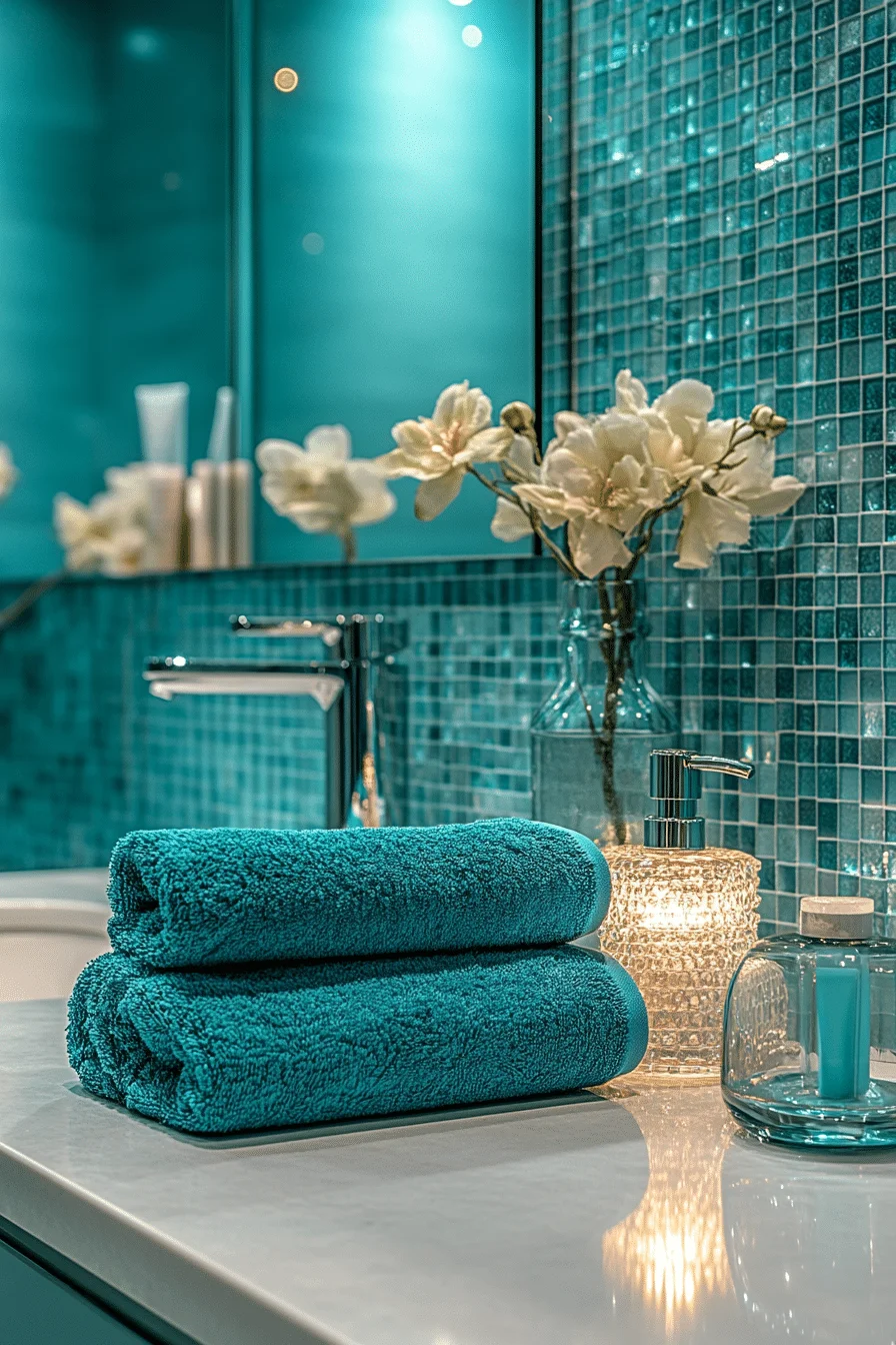 monochromatic bathroom