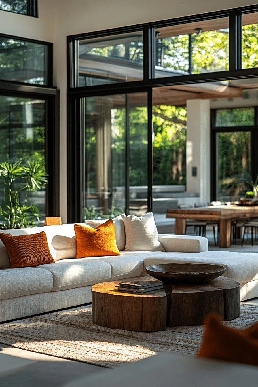 Open Air Inspired Living Room