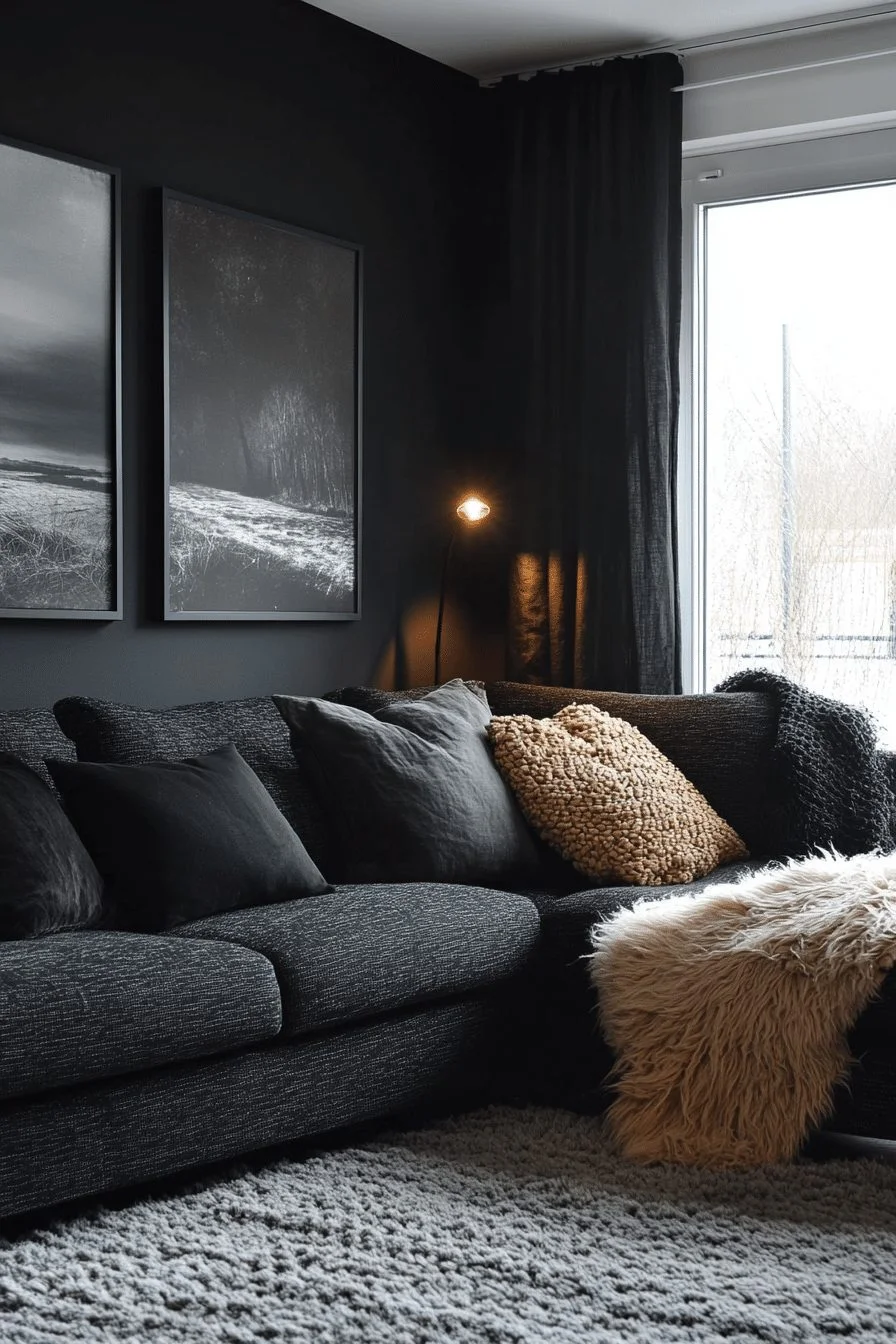 Monochrome Elegance Room