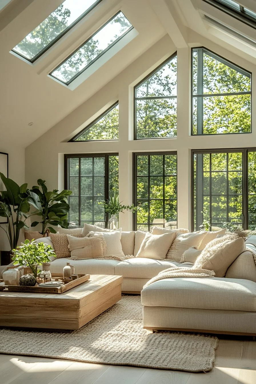 Natural Light Abundant Living Room