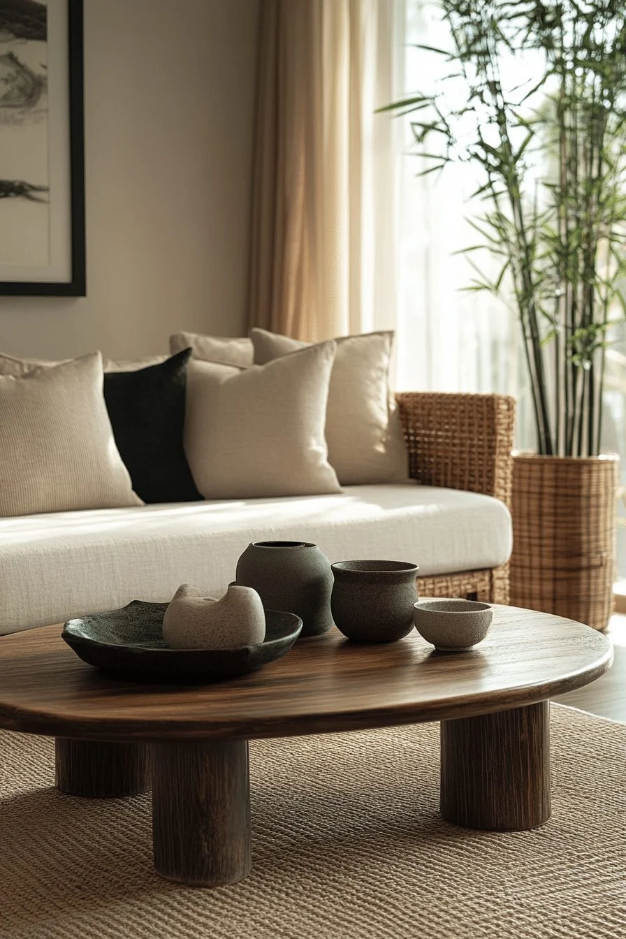 Zen-Inspired Serene Lounge