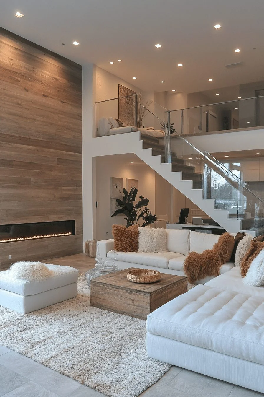 Sophisticated Architectural Living Room
