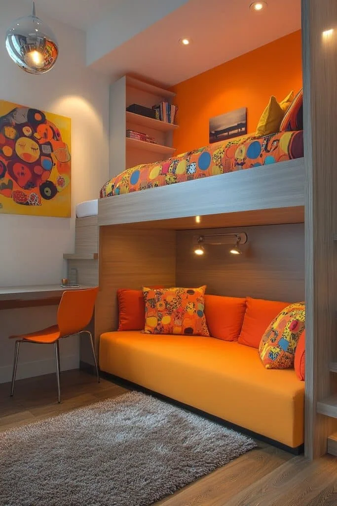 Vibrant and Adaptable Teen Space