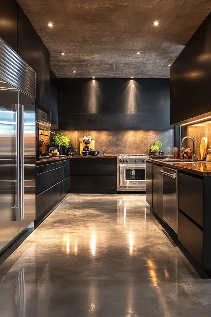 Sleek Concrete Finish