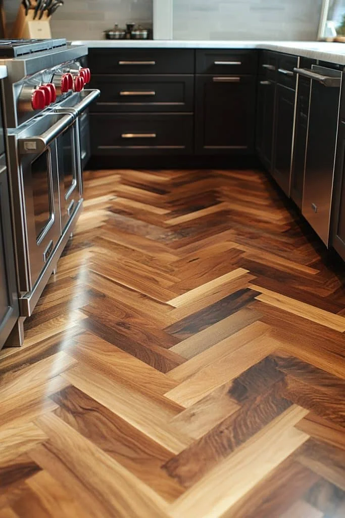 Chevron Wood Floors