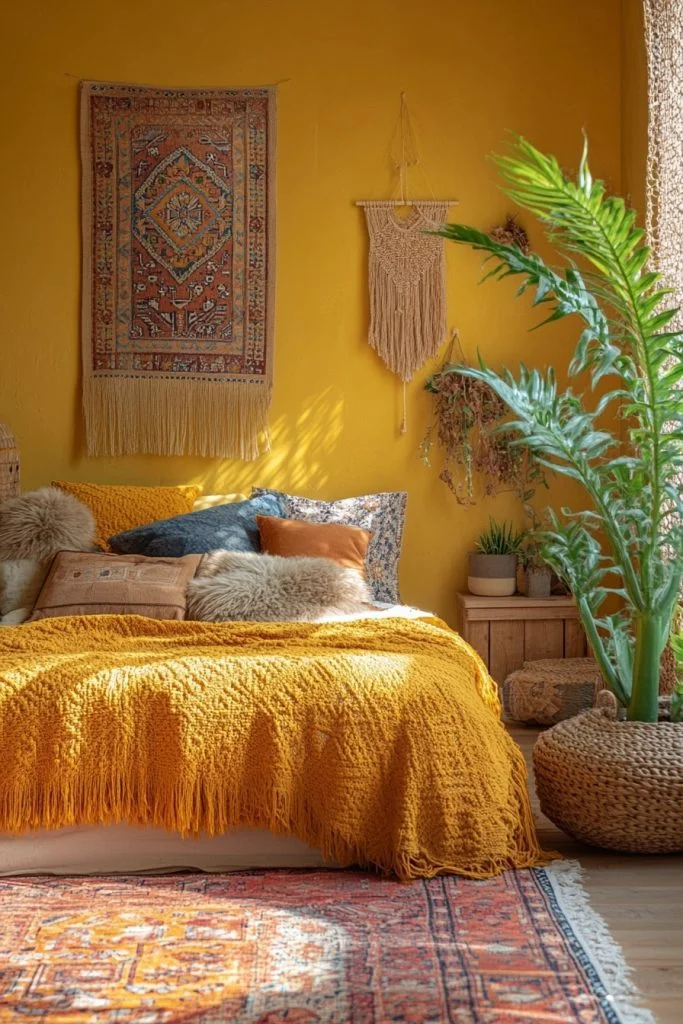 Amber-Toned Boho Sanctuary