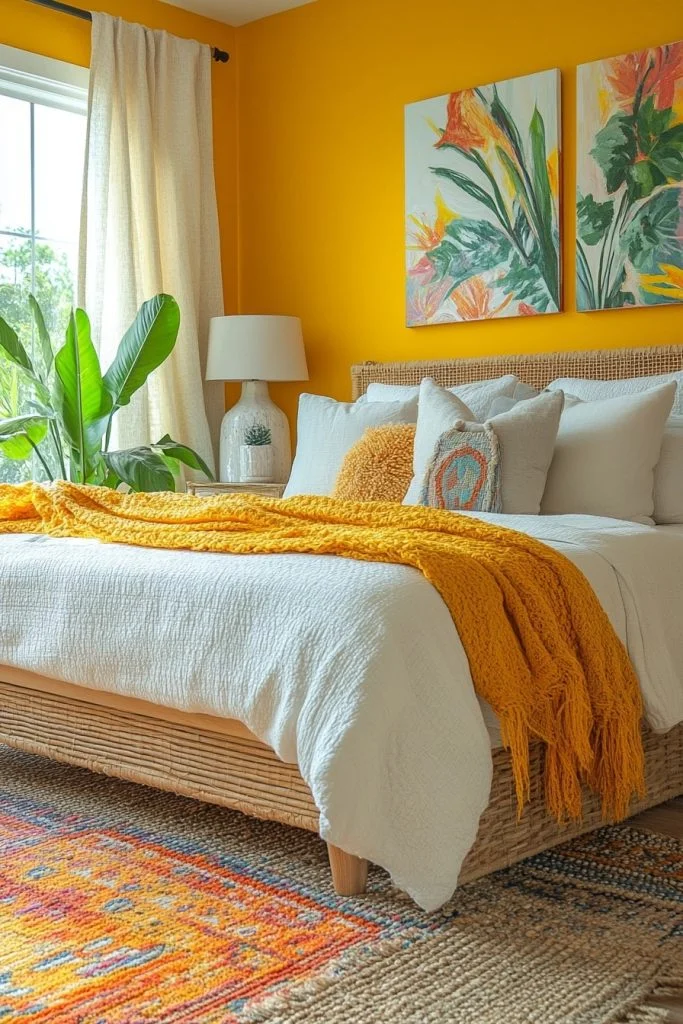 Lemonade Bright Boho Bedroom