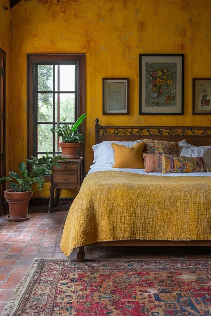 Tuscan Sun-Inspired Boho Bedroom