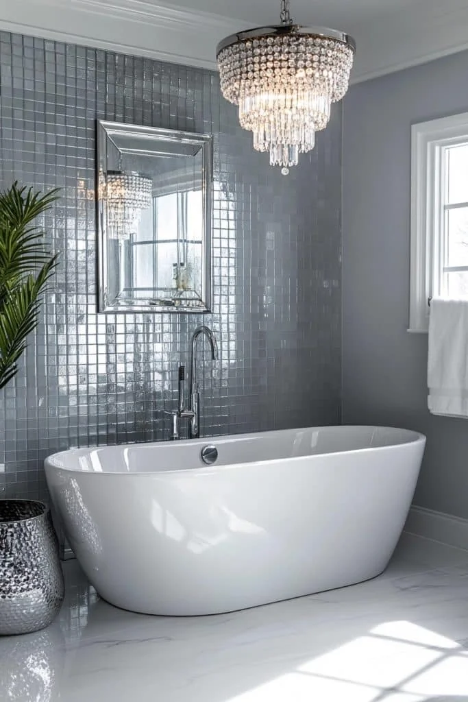 Glossy Glamour Bathroom