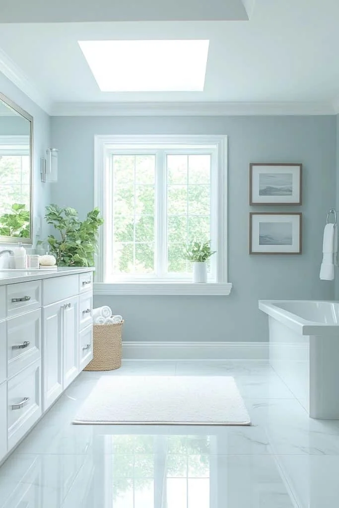 Light-Filled Spacious Bathroom