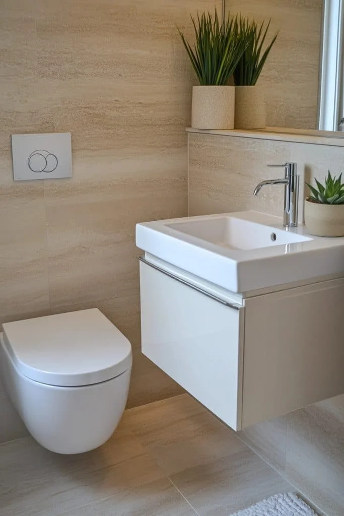 Efficient Urban Bathroom