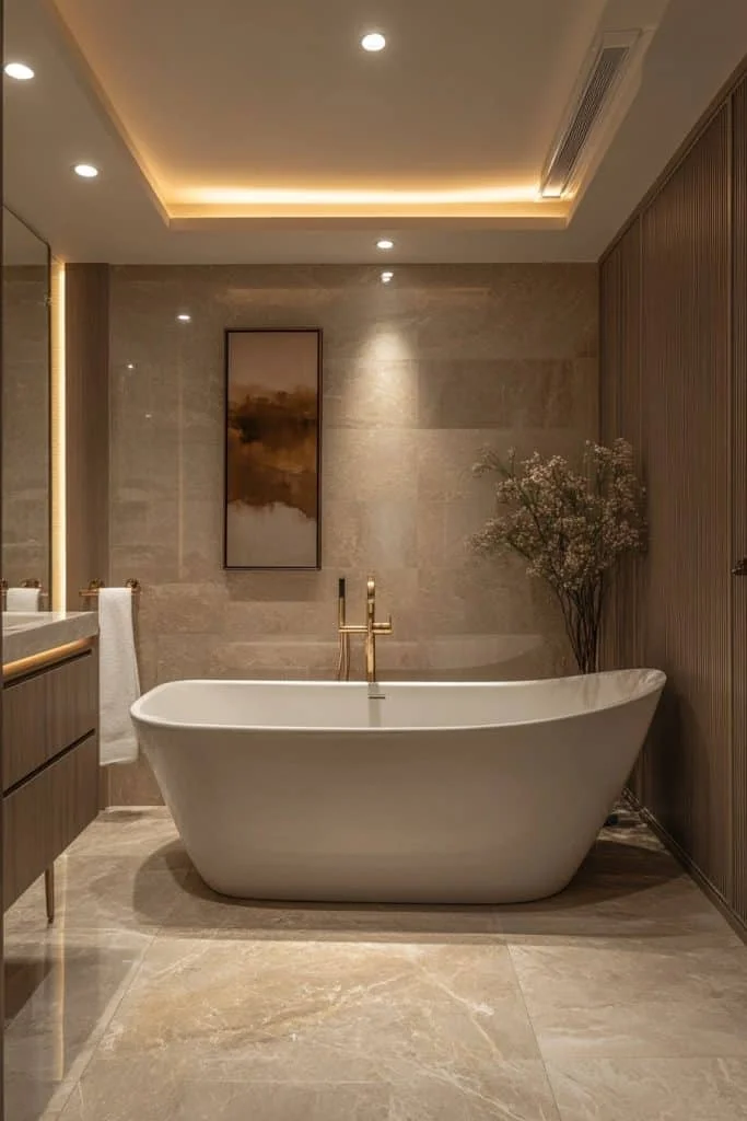Opulent Penthouse Bathroom